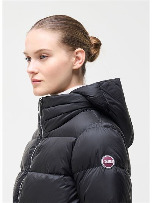 detachable hooded quilted woman jkt with high neck COLMAR ORIGINAL | 22000016 2YO99